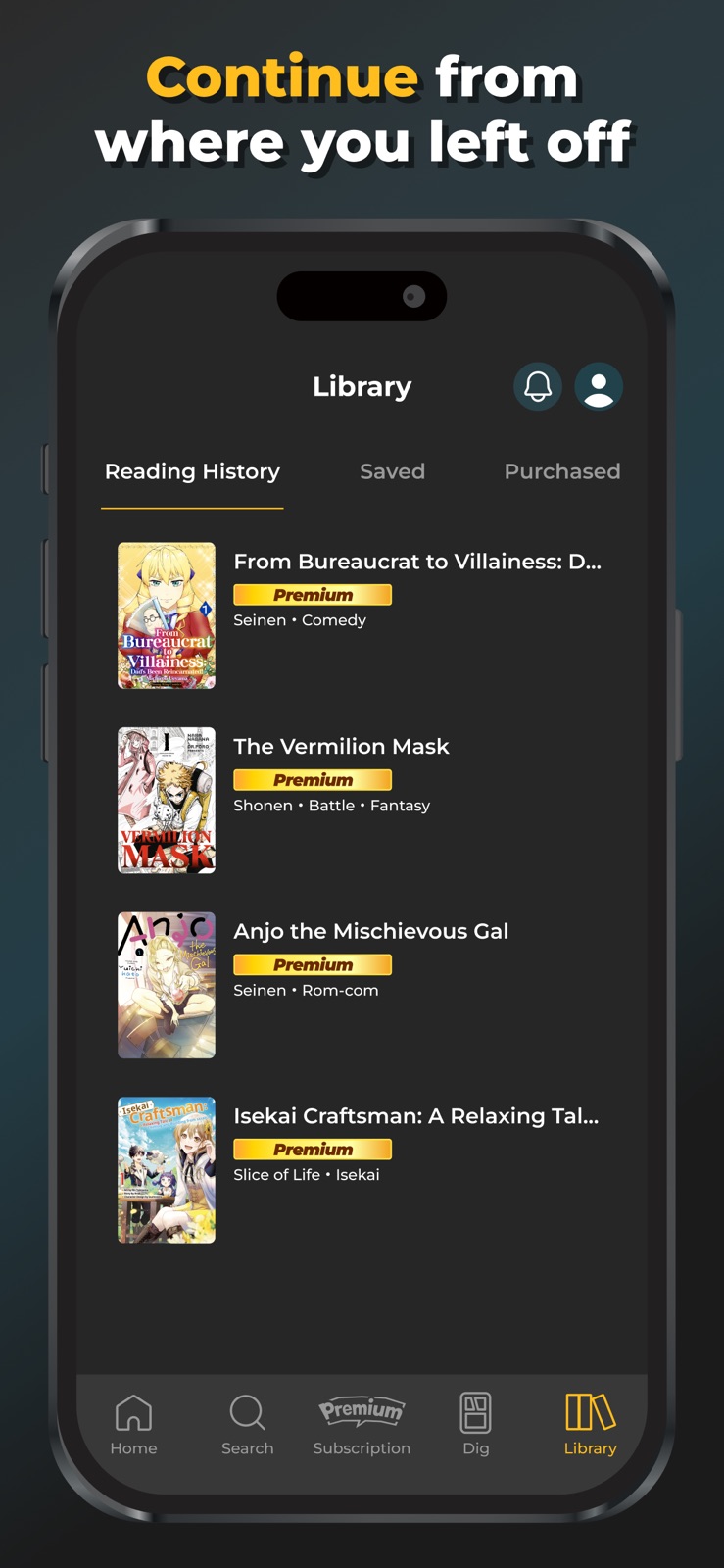 emaqi - Read Manga & Comics iphone screenshot 4