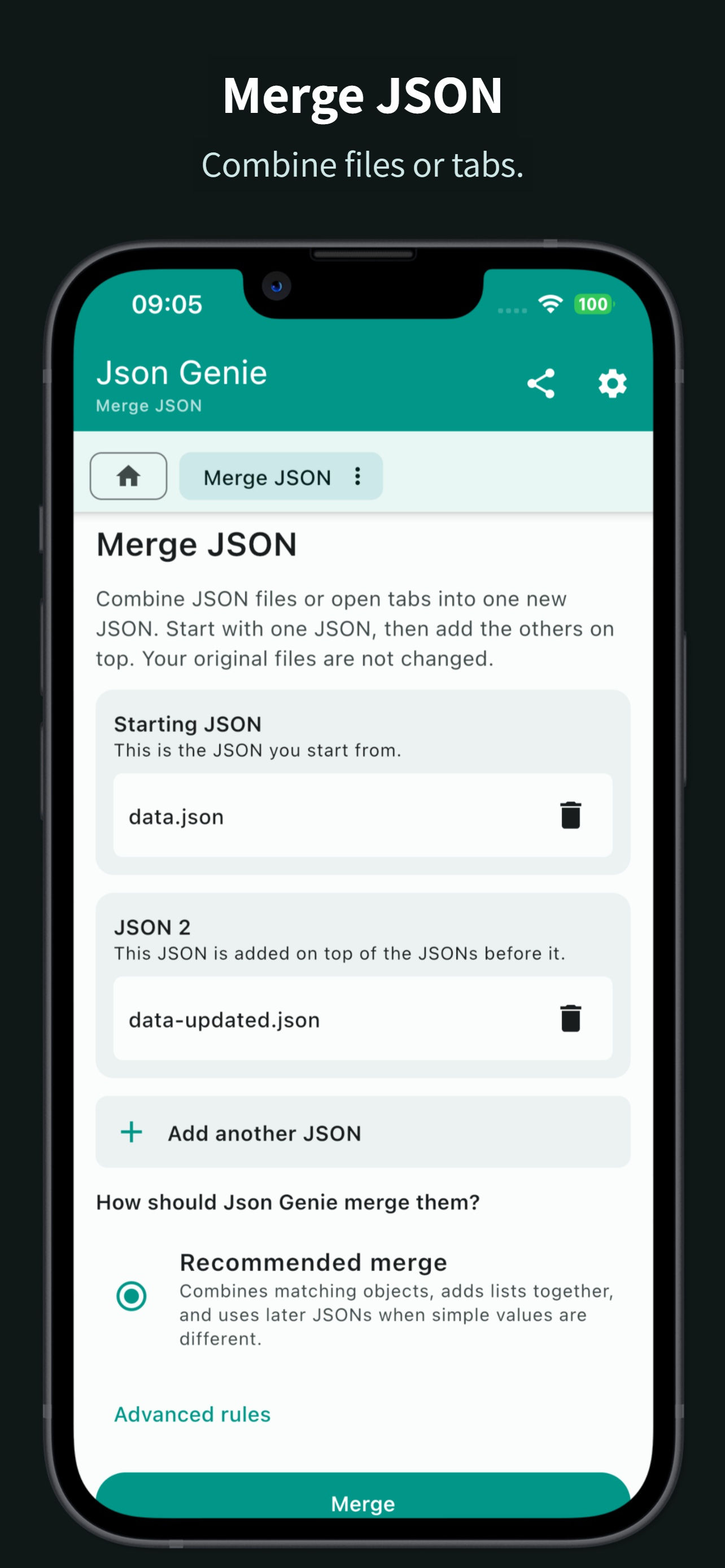 Json Genie: JSON Editor/Viewer screenshot 7