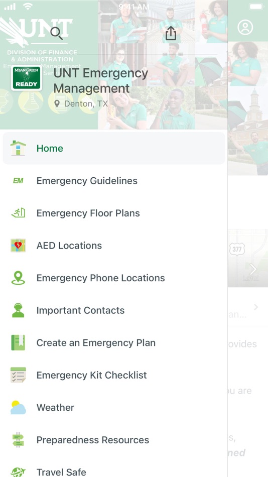 #4. Mean Green Ready App (iOS) 来自: UNT