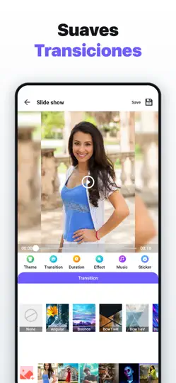Captura de pantalla de Video Maker Pro - Slideshow en iPhone 3
