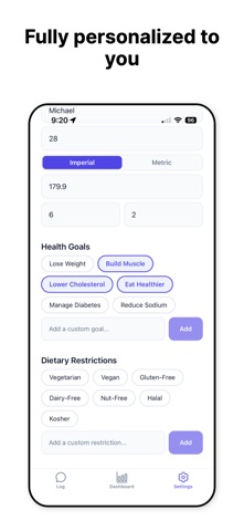 PlateIQ - AI Meal Tracker screenshot