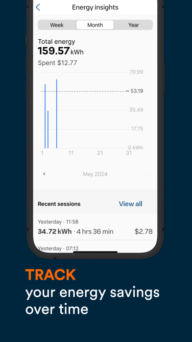 Generac EV Charging Screenshot