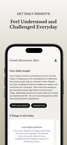 Better Coach: AI Life Coach iPhone screenshot