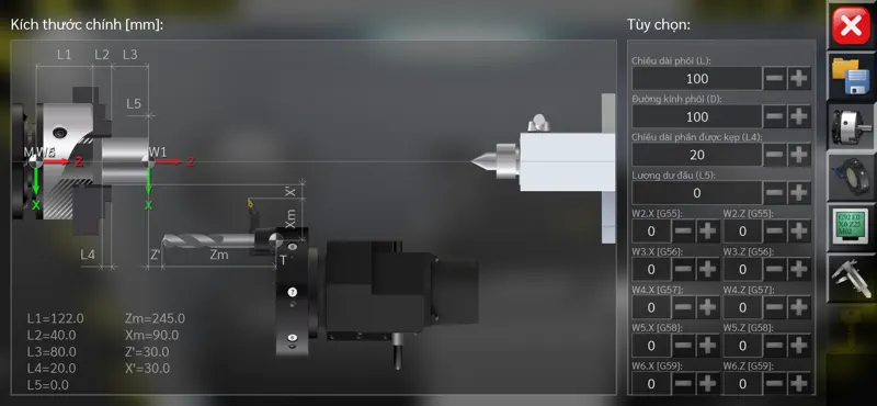 CNC Lathe Simulator Classic screenshot 4 of 7