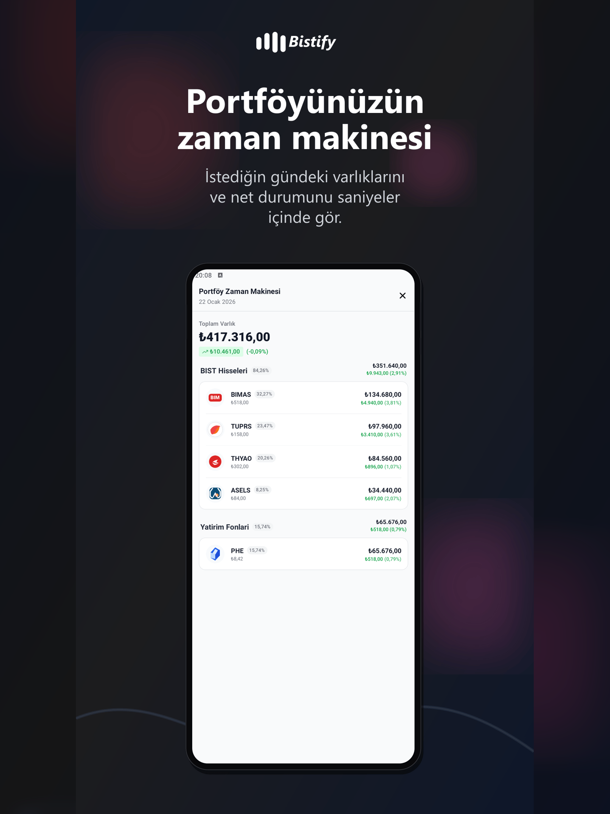 Bistify - BIST Portföy Takibi