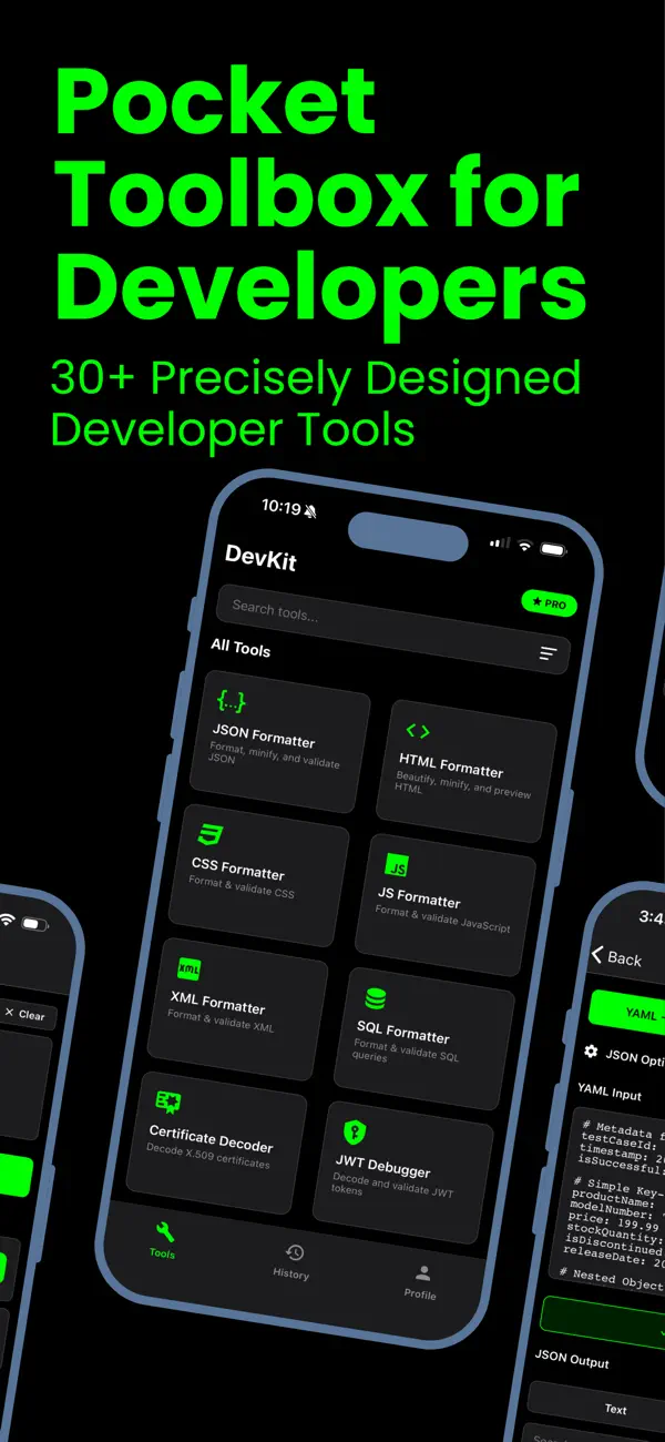 #1. DevKit - Developer Utilities (iOS) Por: Alexander Herdt