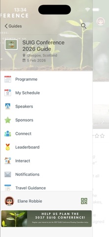 SUIG Conference Screenshot 1 of 3