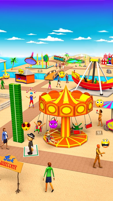 Tourist Island: Theme Park Fun Screenshot
