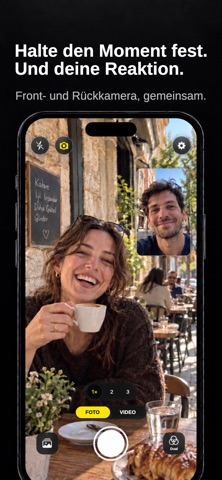 Loppo: Dual Camera Recorder screenshot 1