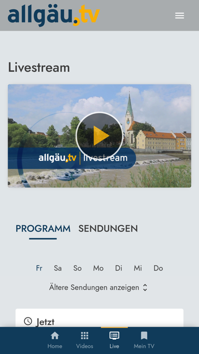 allgäu.tv Screenshot