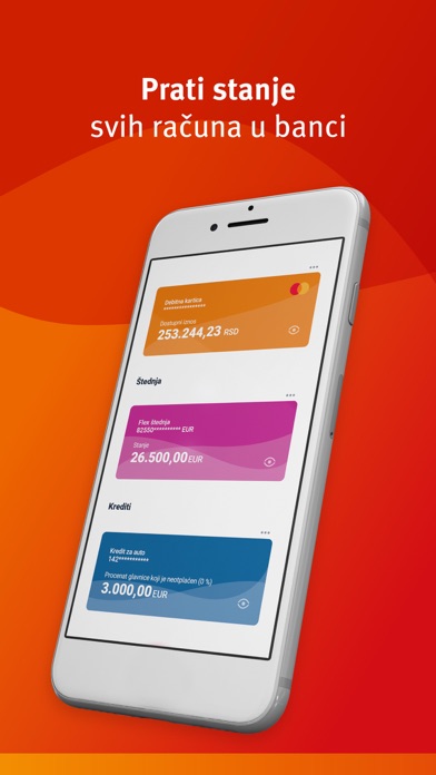 mBankar ProCredit Bank Srbija Screenshot