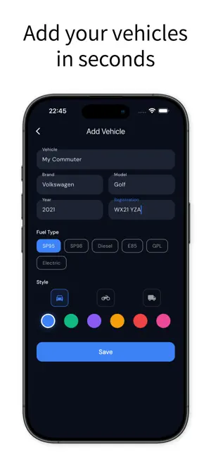 FuelExpense - Fuel Tracker screenshot 2
