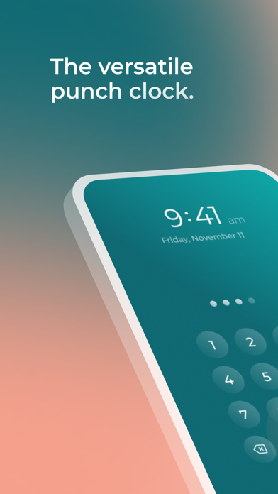 Agendrix Time Clock Screenshot 1 of 8