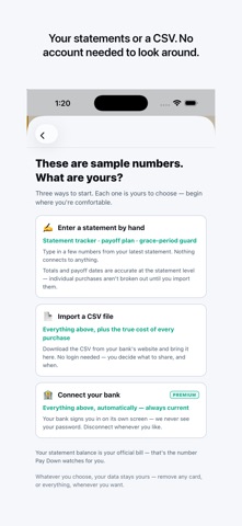 Pay Down: Credit Card Interest Screenshot 6 of 7