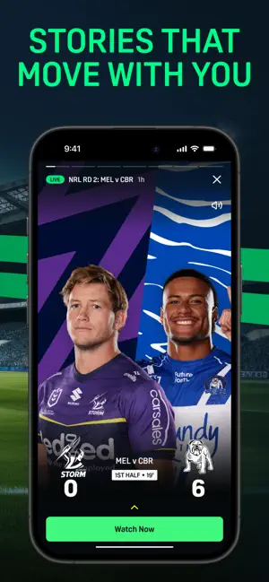Kayo Sports iPhone screenshot 3