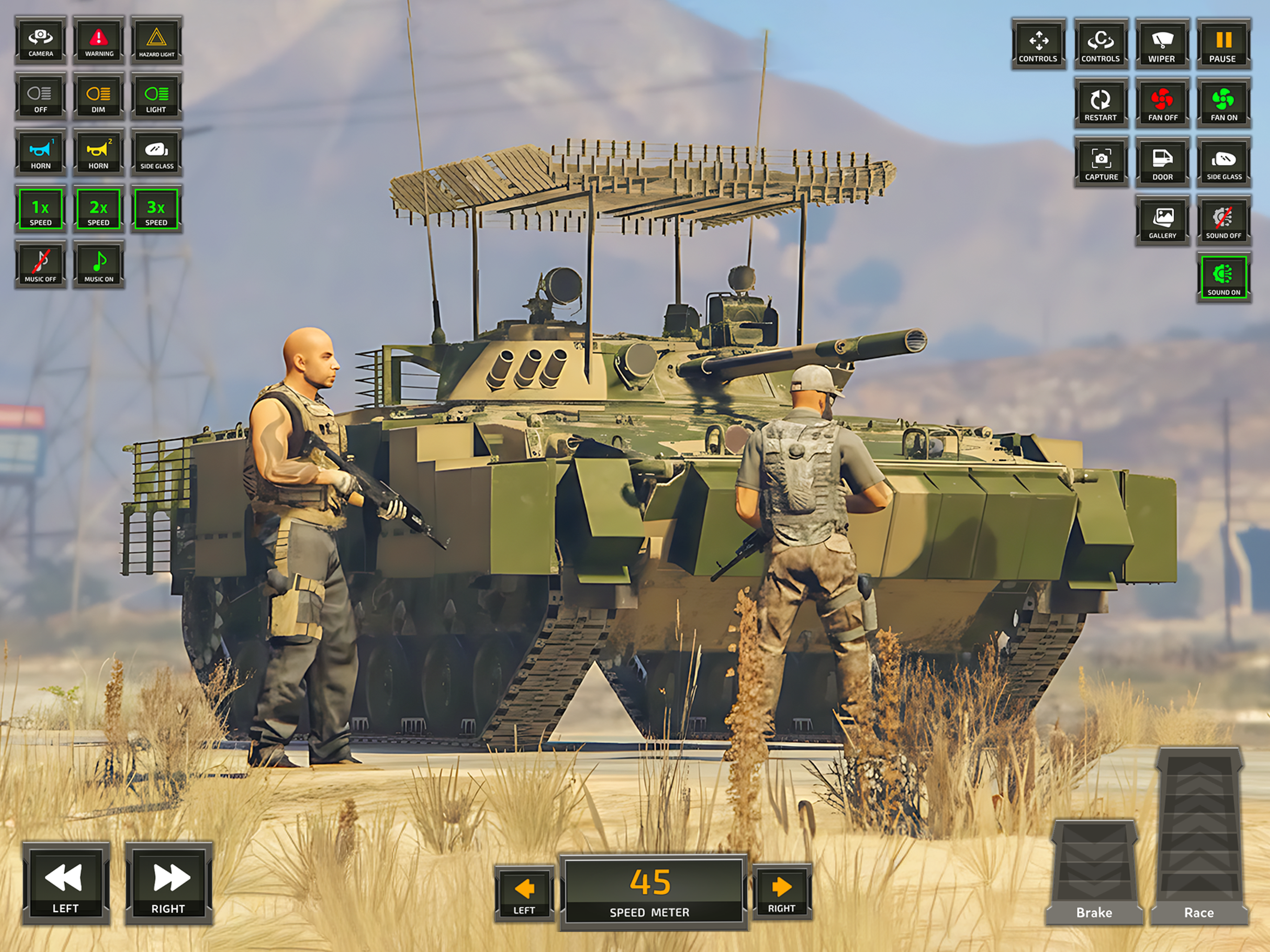 Millitary Cargo Truck Games screenshot 17