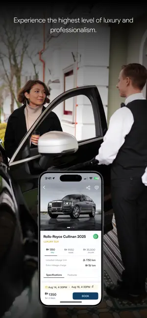 ESQYRE - Luxury Car Rentals screenshot 2