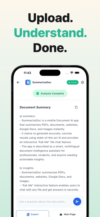 AI Note Taker - SummarizeDoc Screenshot 2 of 6