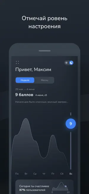 Level - трекер счастья screenshot 3