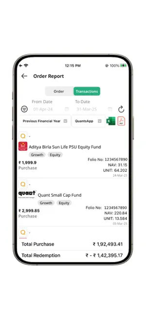 Quantsapp Wealth screenshot 4