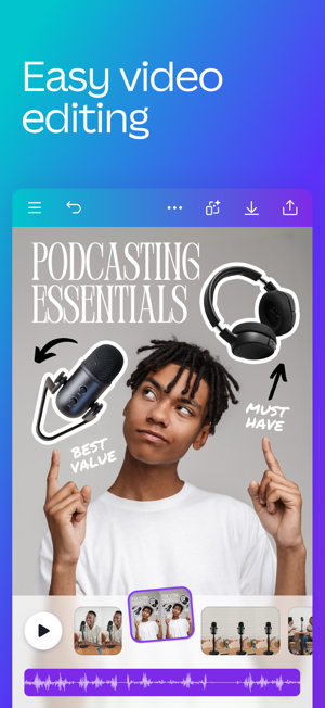 ‎Canva: Design, Photo & Video Screenshot