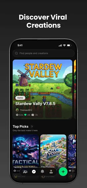 Aippy: Game Maker iPhone screenshot 2