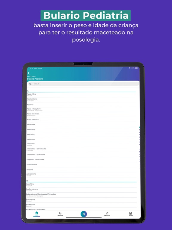 MEDCode – App medicina iPad screenshot 5 - Medical app