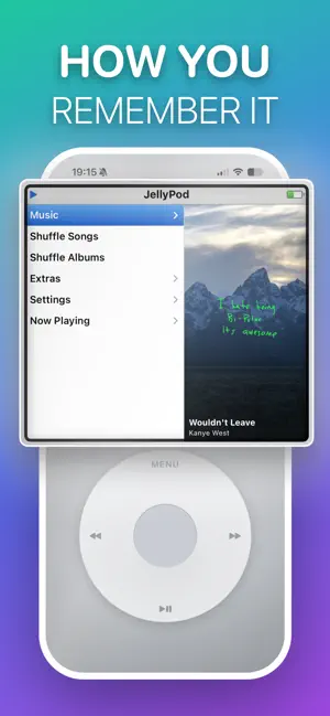 JellyPod - Retro Style Music screenshot 2