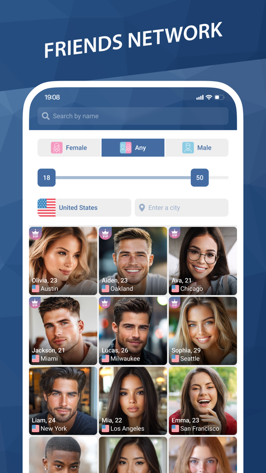 #4. Minichat – video chat, texting (iOS) 由: Crescentaxis Inc.