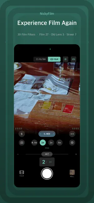 NickyFilm - Real Film Vibe Cam screenshot 2