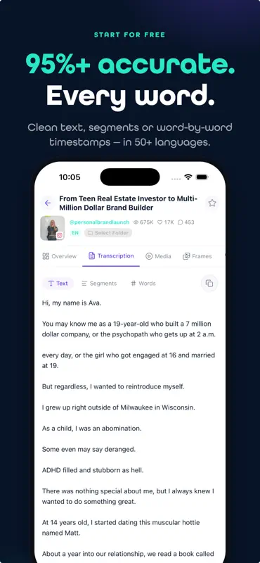 GetTranscribe Video to Text screenshot 8 of 8