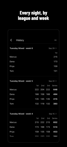 Pocket – Bowling Scorer screenshot 4