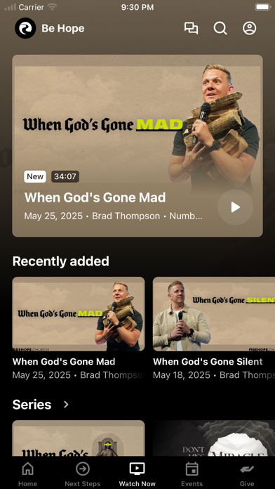 Screenshot #3 pour Be Hope Church App