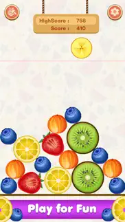 dropping fruit merge master iphone screenshot 3