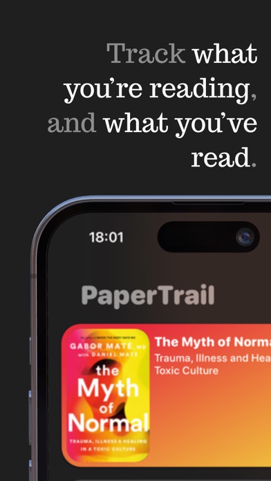 PaperTrail: Book Tracker Screenshot