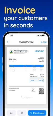 Invoice Boss: Estimate Maker screenshot