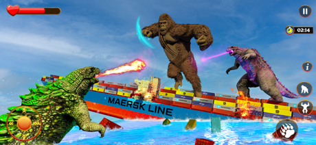 Giant Bigfoot Gorilla Rampage screenshot 5