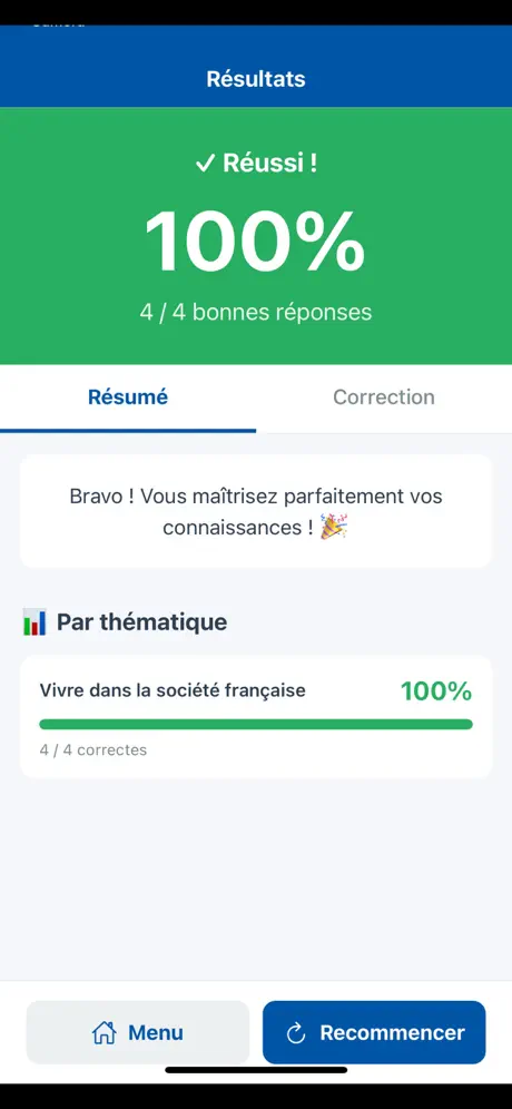 Examen CiviQCM screenshot 4