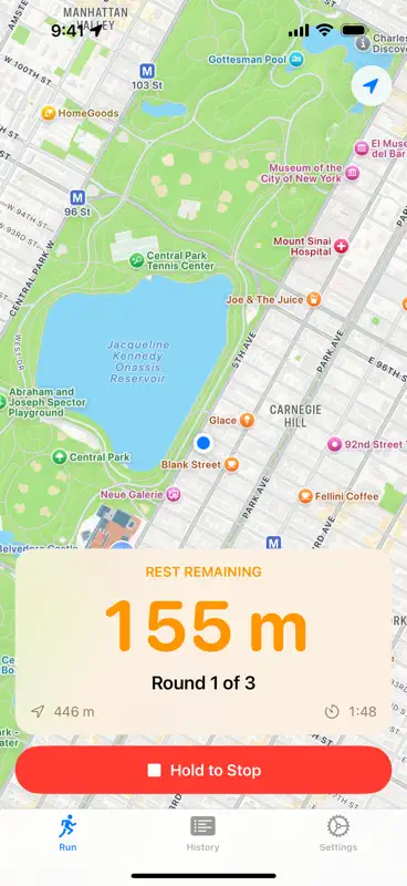 Distance Interval Trainer screenshot 2 of 6