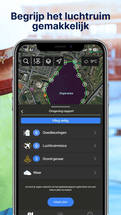 Screenshot #3 pour GoDrone Drone-vlucht planning