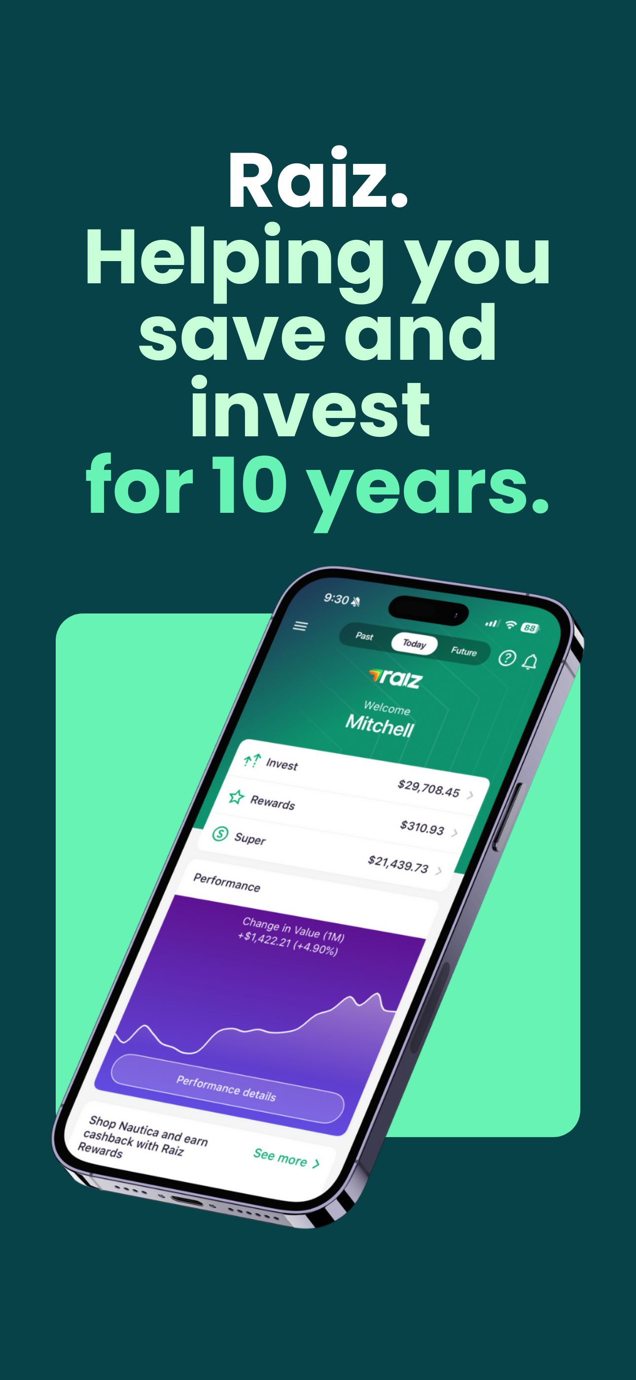 Raiz | Earn, Save & Invest