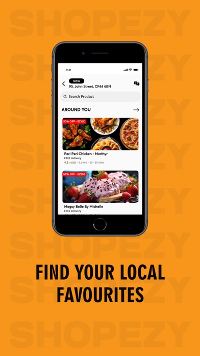 Shopezy - Food & Grocery App Screenshot