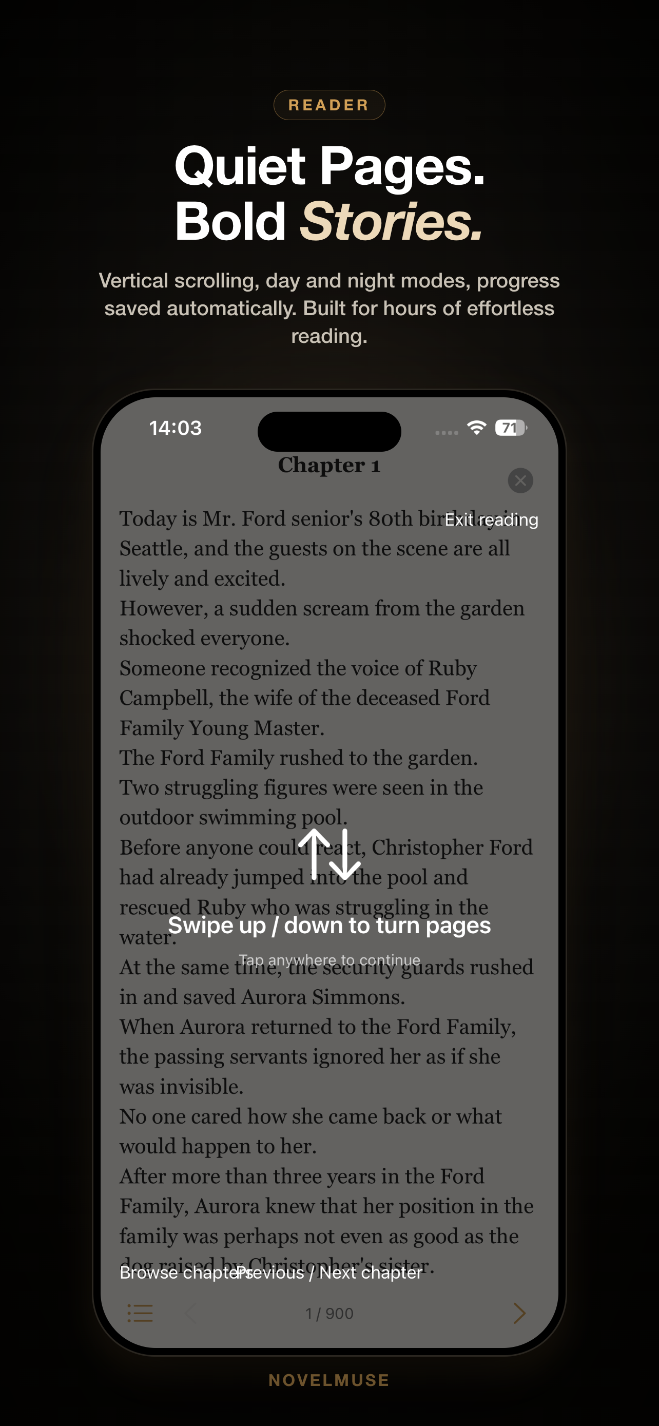 NovelMuse screenshot 2
