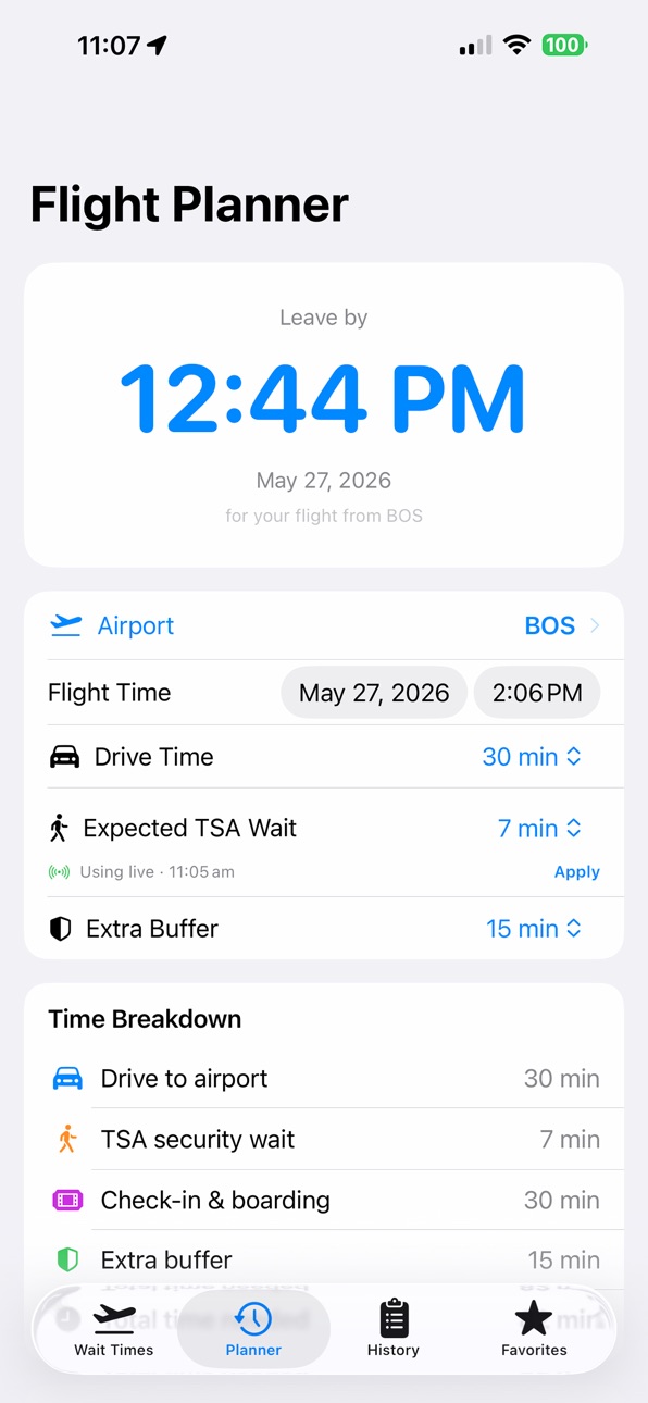 iPhone screenshot