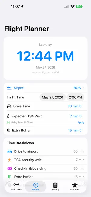 TSA Wait Times screenshot 4