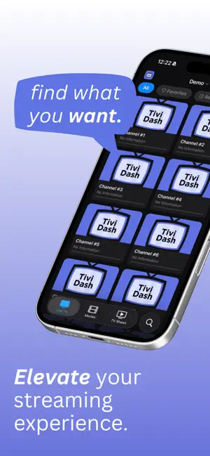 TiviDash IPTV Player screenshot 3