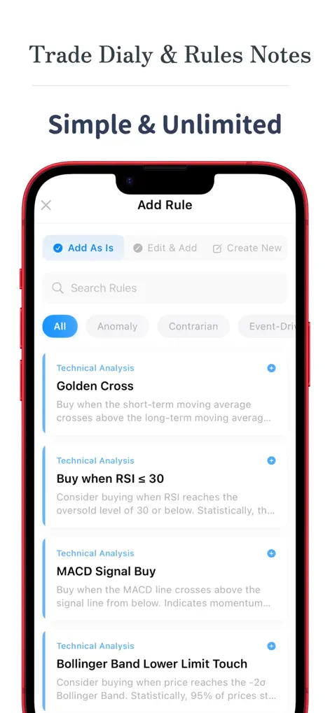 StockRulebook Invest Journal - Finance App | MWM