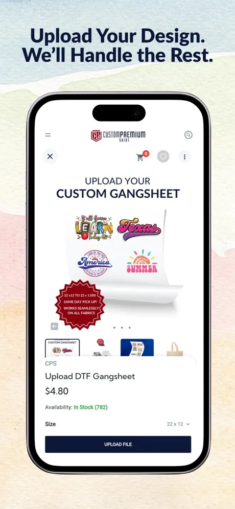 Custom Premium Shirt‑App screenshot 2