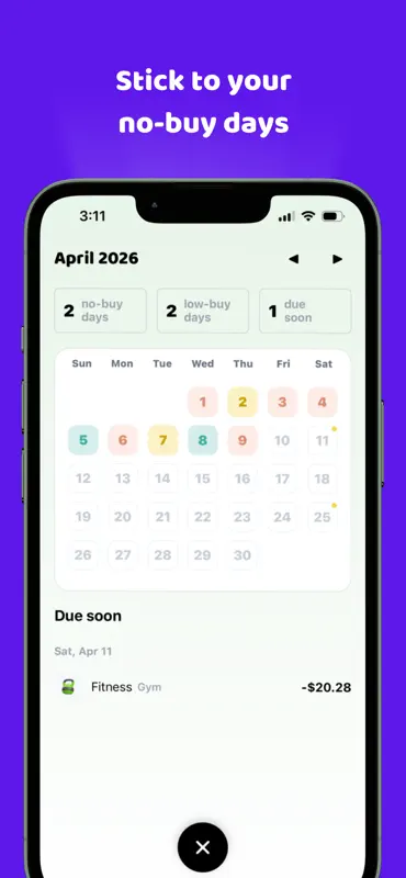BuyBye - Budget Planner screenshot 6 of 10