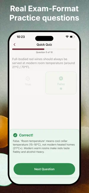 VinoPrep: WSET Wine Exam Prep screenshot 3